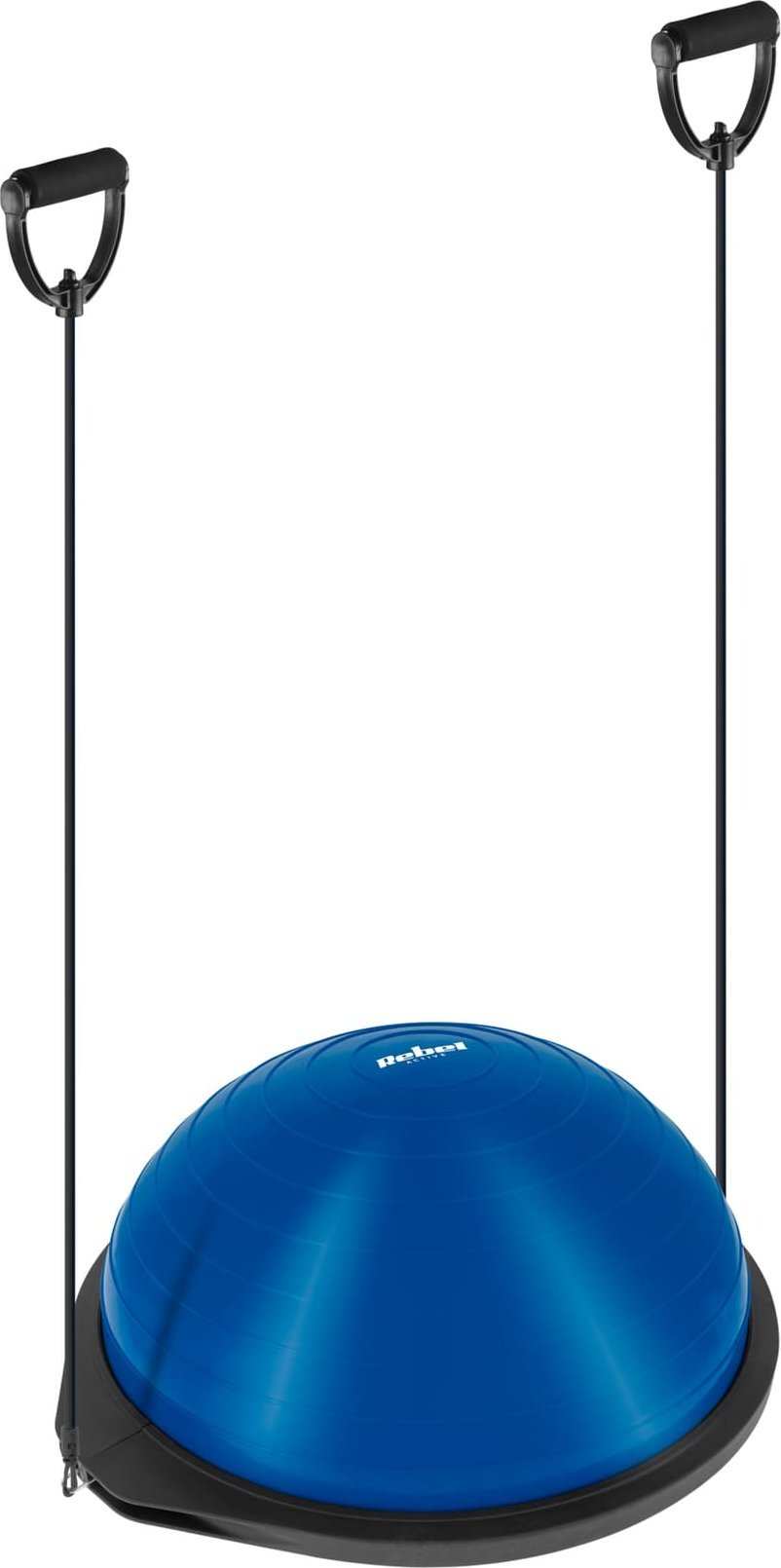 Rebel Półpiłka do balansowania, trener równowagi 46cm + pompka, REBEL ACTIVE