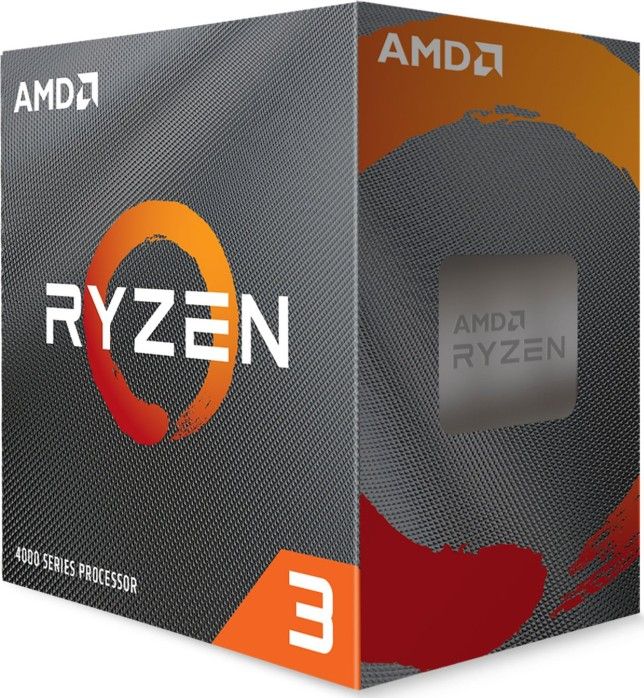 Procesor AMD Ryzen 3 4100, 3.8 GHz, 4 MB, BOX (100-100000510BOX)