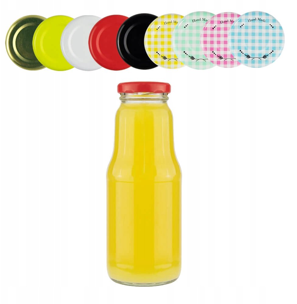 Butelka FRUIT na sok soczek syrop 300ml + WIECZKO