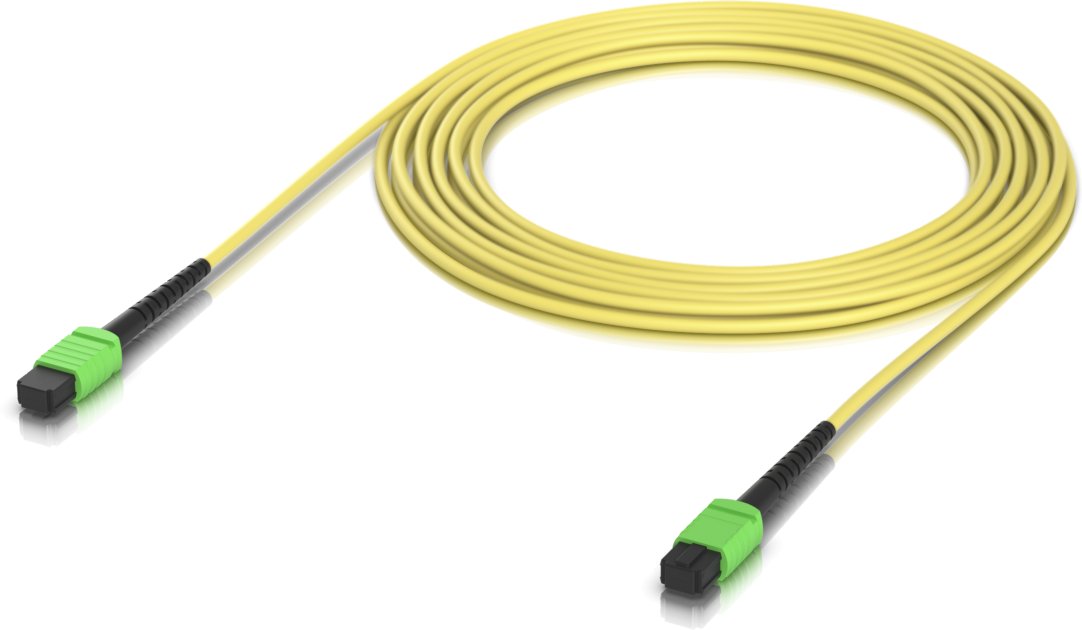 Indoor OS2 single-mode fiber patch cable with MPO-12 Type