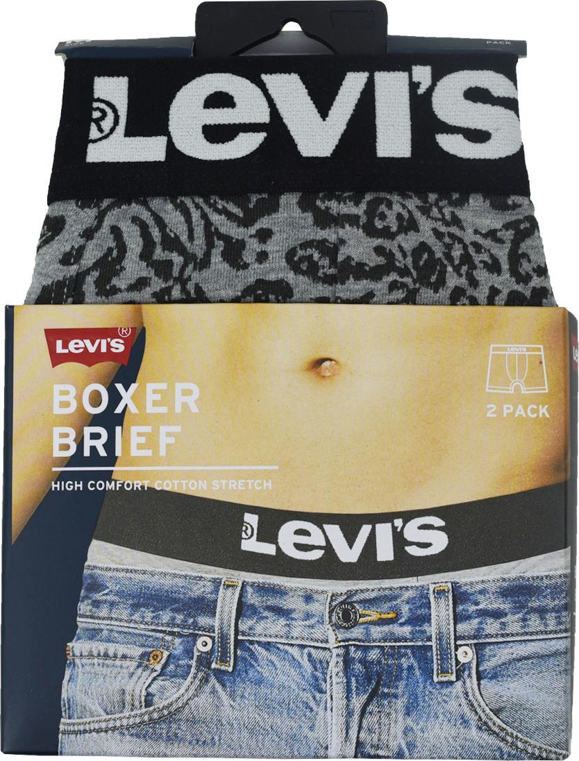 Levi`s Levi's Boxer 2 Pairs Briefs 37149-0706 szary S