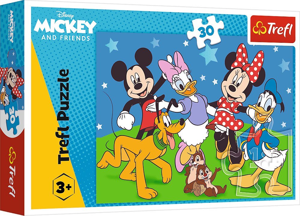 Trefl Puzzle Disney Mysie sprawy 30 elementów