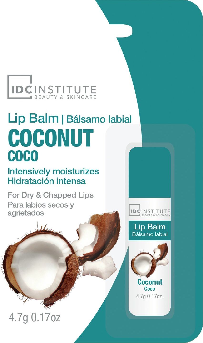 IDC Intensywnie nawilżający balsam do ust Institute Lip Balm Kokos 4,7 g