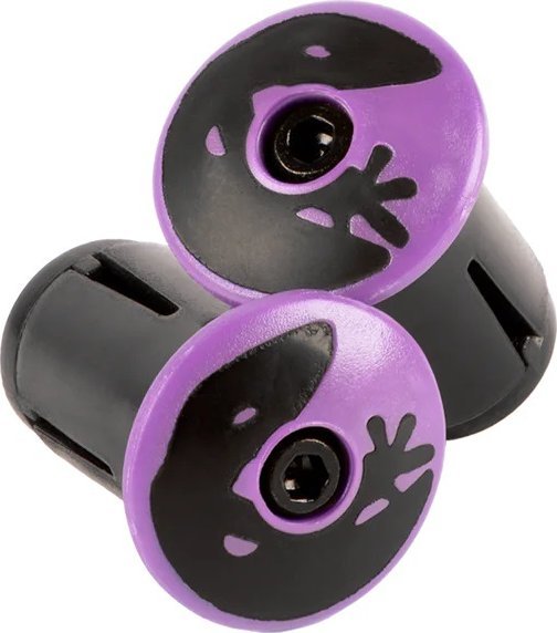 Lizard Skins Korki do kierownicy LIZARDSKINS Road Bar End Plugs - Violet Purple para (NEW)