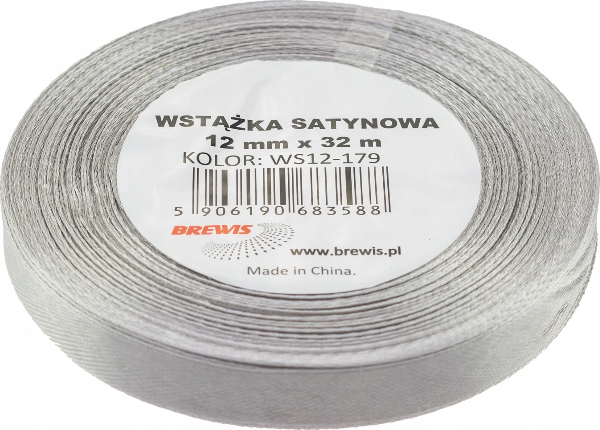 BREWIS Wstążka satynowa BREWIS 12mm/32m kolor 179 Brewis