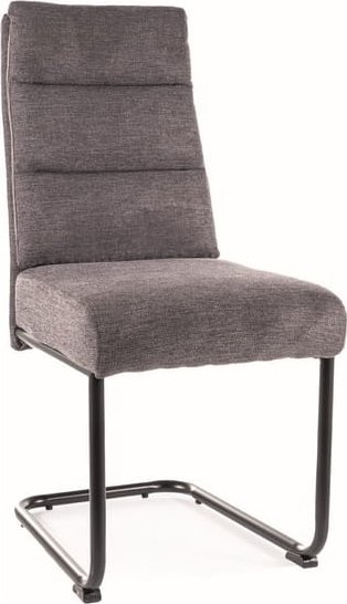 Signal Krzesło na płozie BERRY Brego ciemno szare Signal