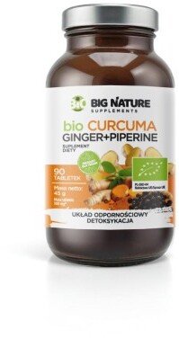 Bodymax BIG NATURE Kurkumina suplement diety 90 tabletek