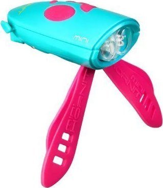 Hornit Lampka rowerowa z klaksonem HORNIT Mini PINK - TURQ 5353PITQ