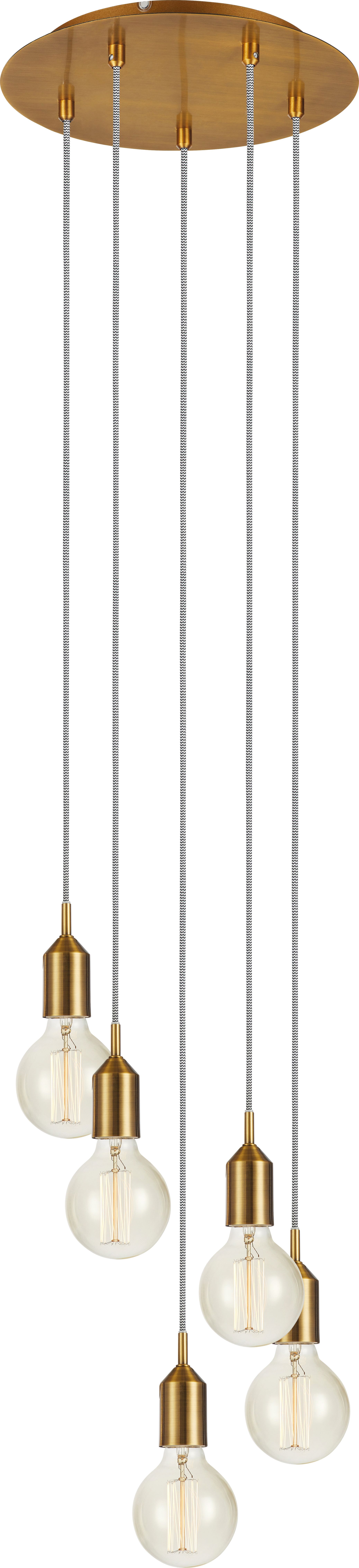 Lampa wisząca Markslojd Nowoczesna lampa wisząca LED Ready brązowa Markslojd 108100