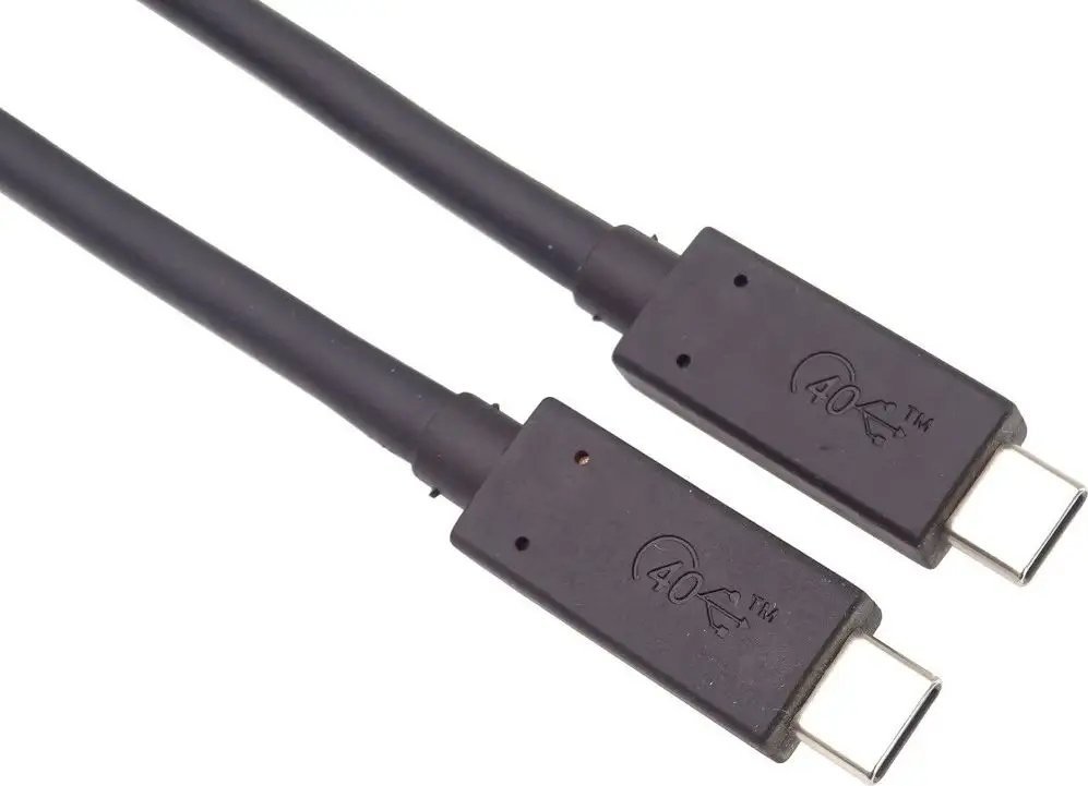 Kabel USB PremiumCord USB-C - USB-C 0.5 m Czarny (ku4cx05bk)