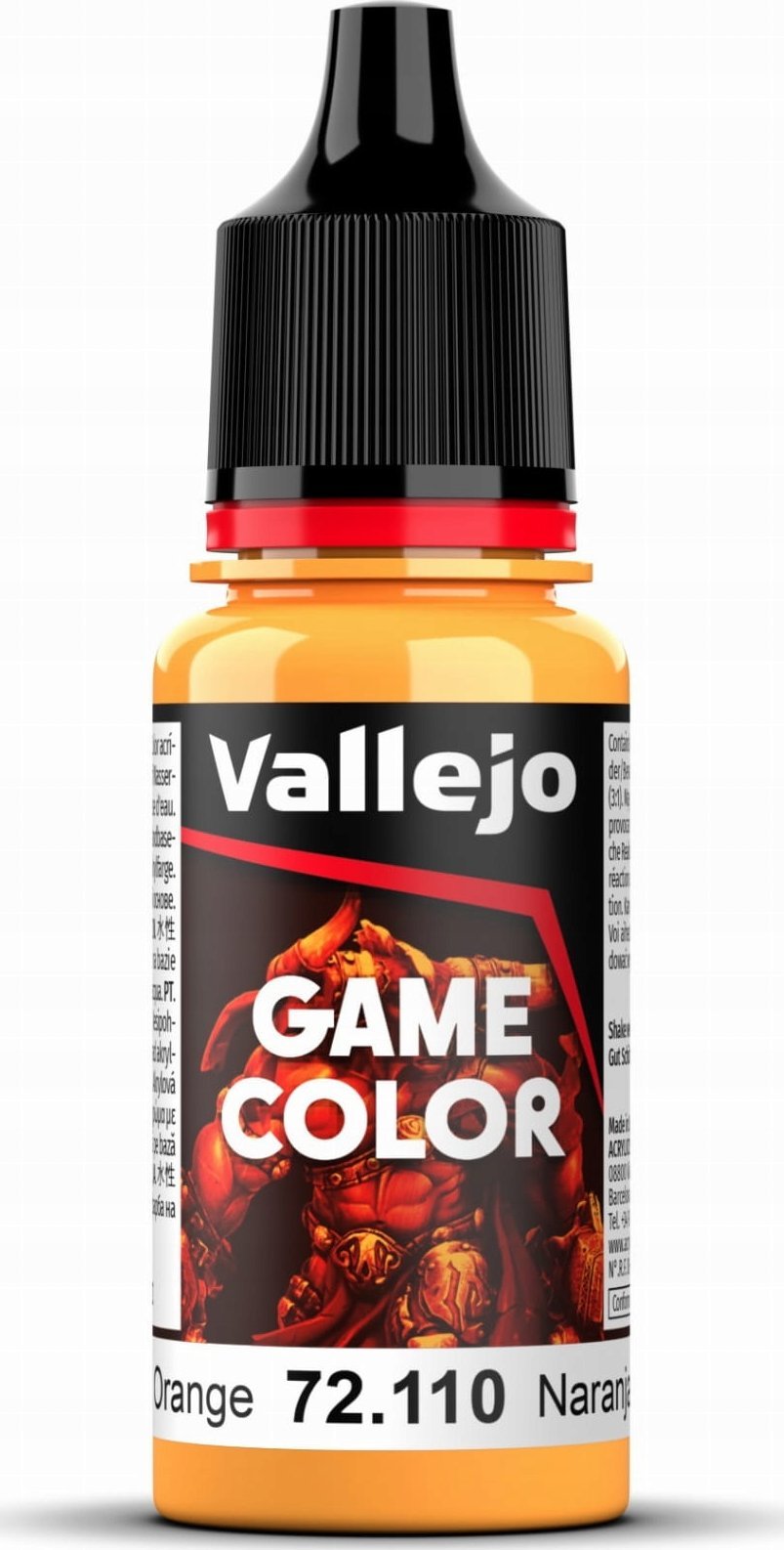 Vallejo Vallejo: 72.110 - Game Color - Sunset Orange (18 ml)