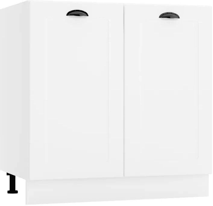 Szafka kuchenna stojąca 80 ADELE D80 biała mat STOLKAR