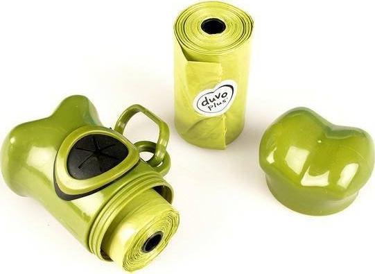 Duvo+ Duvo+ Dyspenser+Worki Na Odchody 2x20szt. Eco Kostka