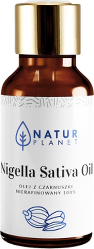 Natur Planet Olej z czarnuszki nierafinowany 30ml