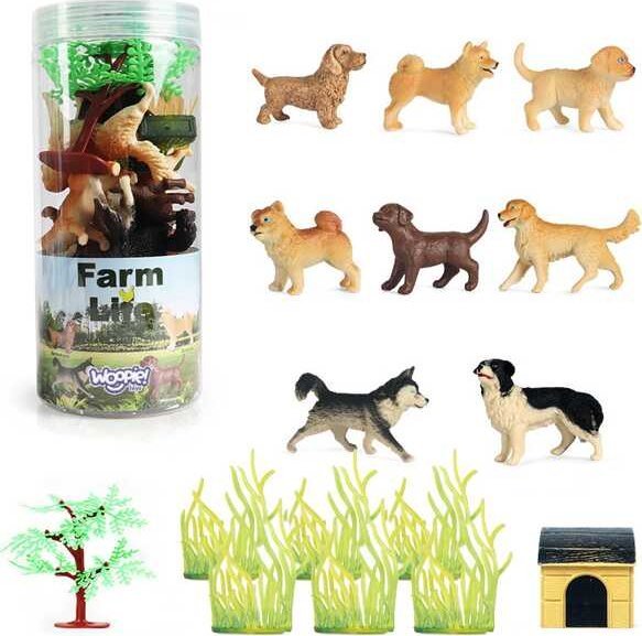 Woopie Zestaw Figurki Pieski 16 Szt.