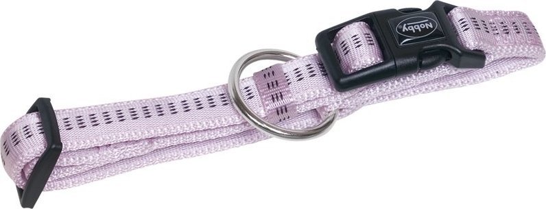 Nobby NOBBY SOFT GRIP OBROŻA XS-S JASNY RÓŻ 15mm/25-35cm