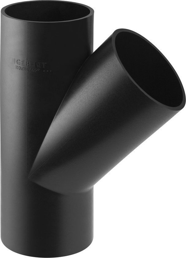 Geberit TRÓJNIK PE SKOŚNY 45ST.D160/110 - 369.135.16.1