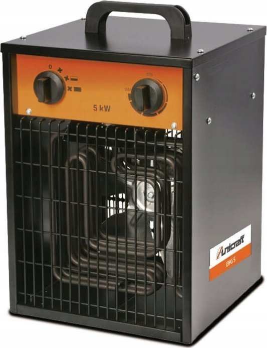 UNICRAFT EHG5 NAGRZEWNICA ELEKTRYCZNA GRZEJNIK 6510005 TERMOSTAT 400V 5kW