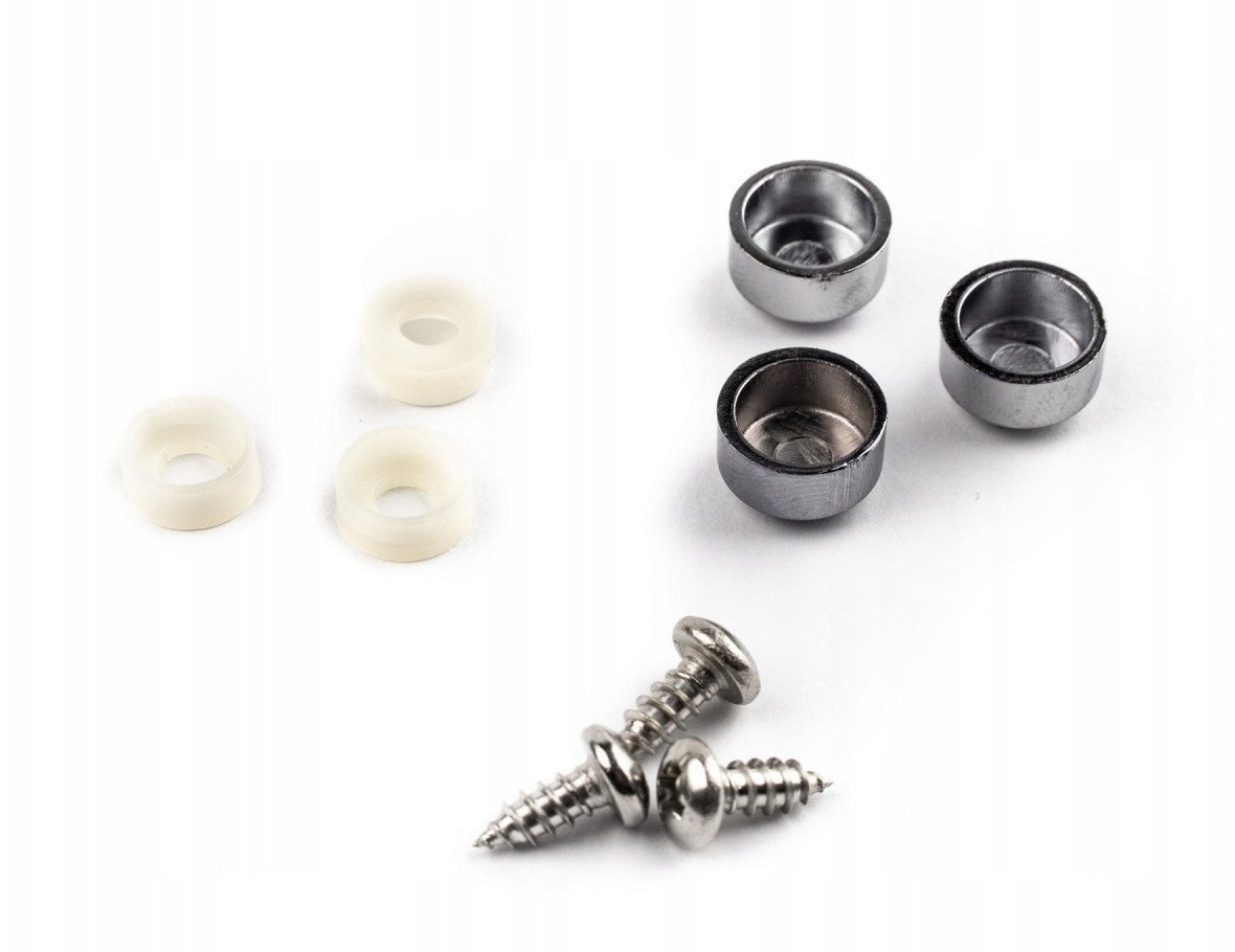 Cersanit (części zamienne - kabiny prysznicowe) ZESTAW PLASTIKOWYCH ZAŚLEPEK I ŚRUB PARAWAN EASY NEW 1 I 2 SKRZYDŁOWEGO (S900-2620)