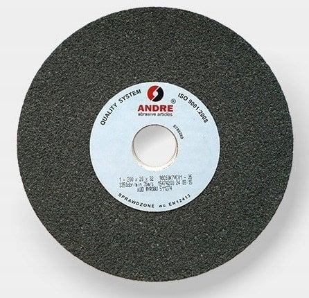 ANDRE ŚCIERNICA PŁASKA 150mm x 20mm x 12,7mm 98C60K7VC01-35 CZARNA "TYP 1"