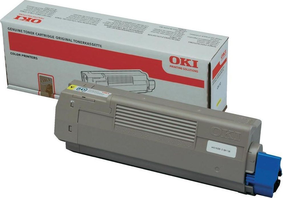 Toner OKI 44315305 Yellow Oryginał (44315305)