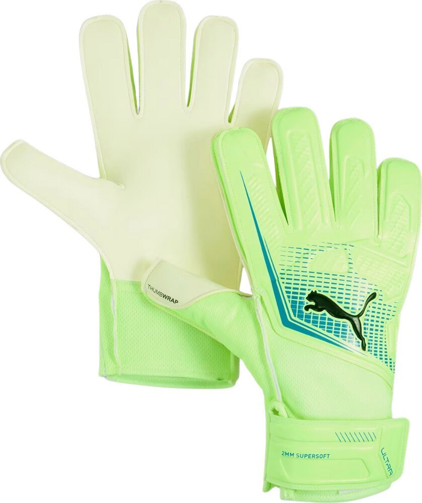 Puma Rękawice bramkarskie Puma Ultra Play RC zielone 41952 02 10
