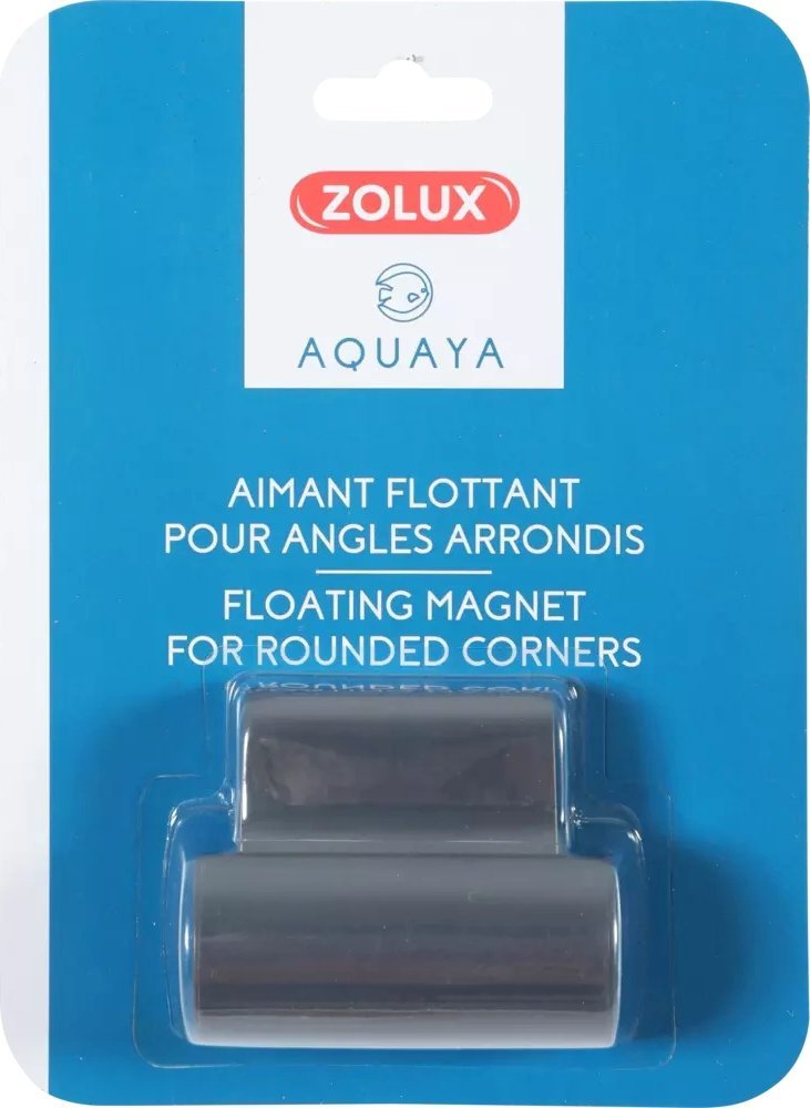 Zolux Zolux Czyścik magnetyczny do akwarium pływający AQUAYA o zaok. narożnikach