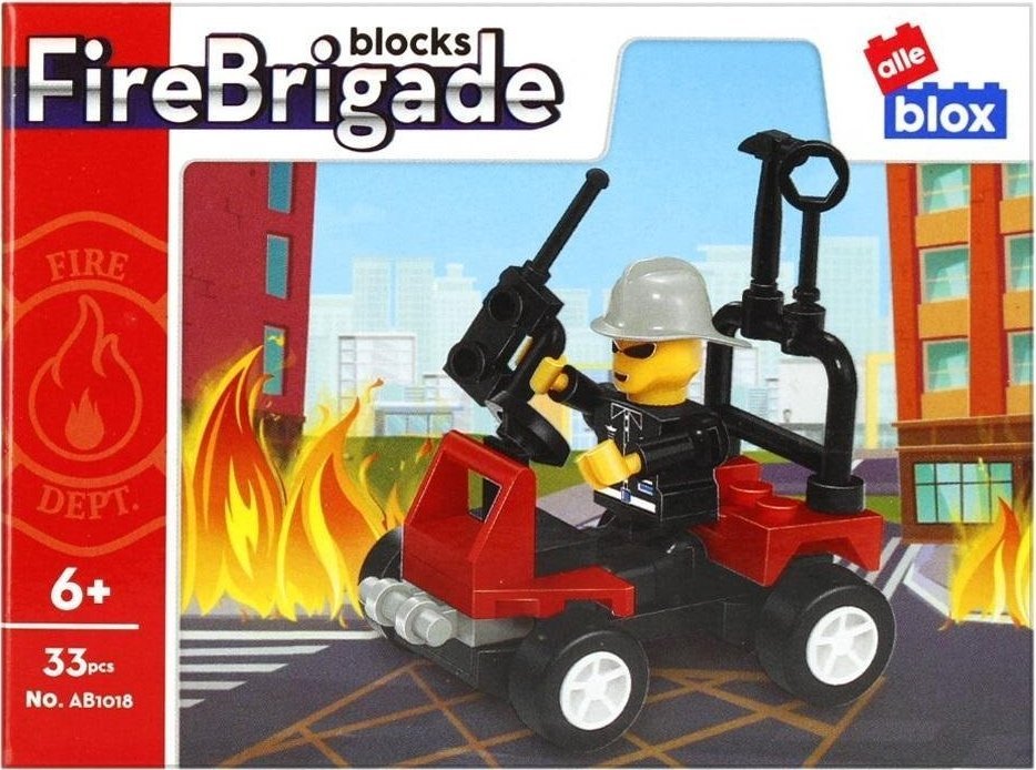 ALLEBLOX Klocki konstrukcyjne Straż ALLEBLOX