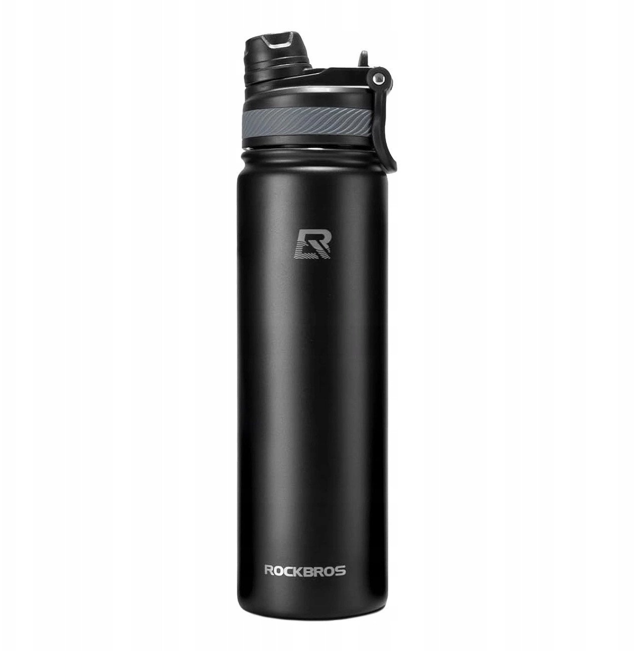 Bidon termiczny Rockbros 35210029002 rowerowy na napoje 650 ml - czarny