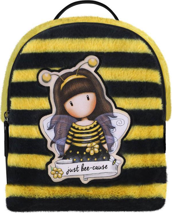 Santoro London Plecak - gorjuss furry - bee-loved
