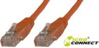 MicroConnect U/UTP CAT6 0.3M pomarańczowy LSZH (UTP6003O)
