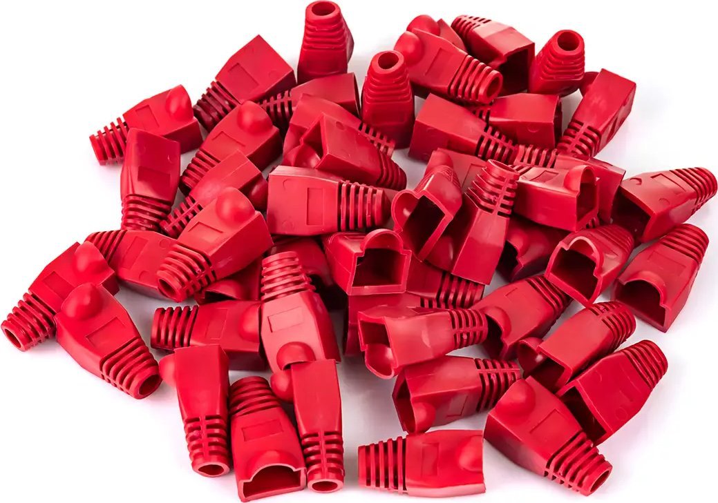 Spacetronik Gumowa osłona wtyku RJ-45 CC-RJ45_1R 50 szt Spacetronik