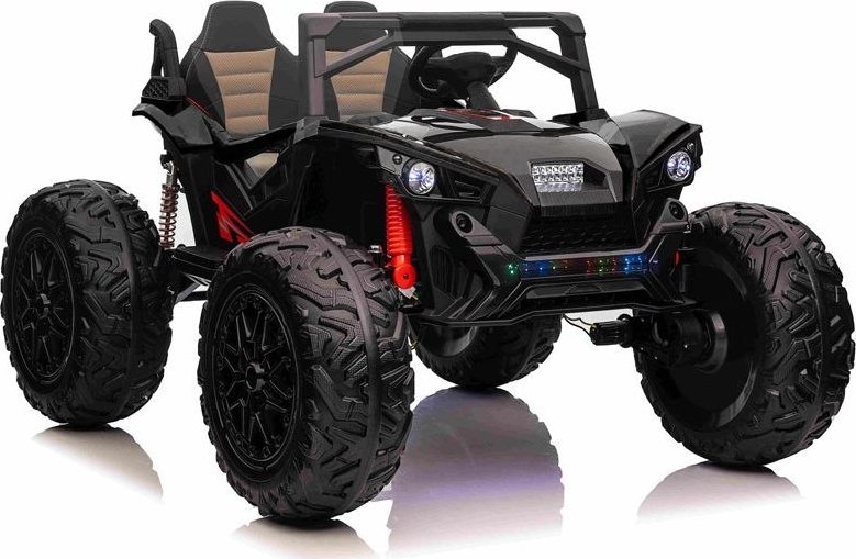 Import SUPER-TOYS MEGA BUGGY DLA 2 DZIECI, 4 SILNIKI ( 310 W), 24V, MIĘKKIE SIEDZENIE, MIĘKKIE KOŁA, WALIZKA NA AKUMULATOR,/SX-2139