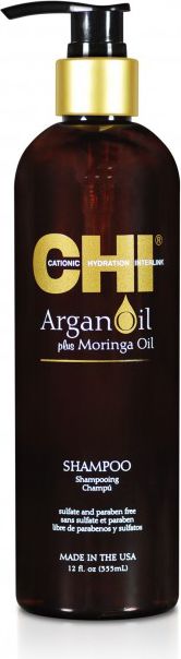 Farouk Systems CHI Argan Oil Plus Moringa Oil Shampoo Szampon z olejkiem arganowym 355ml