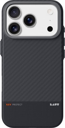 Zagg International Laut Kev Protect etui z podstawką do iPhone 17 Pro kompatybilne z MagSafe (black)