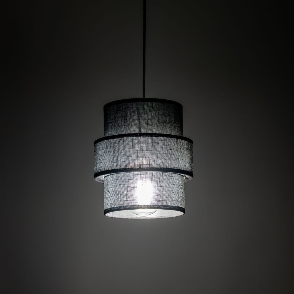 TK Lighting Calisto 5306 lampa wisząca zwis 1x15W E27 czarna