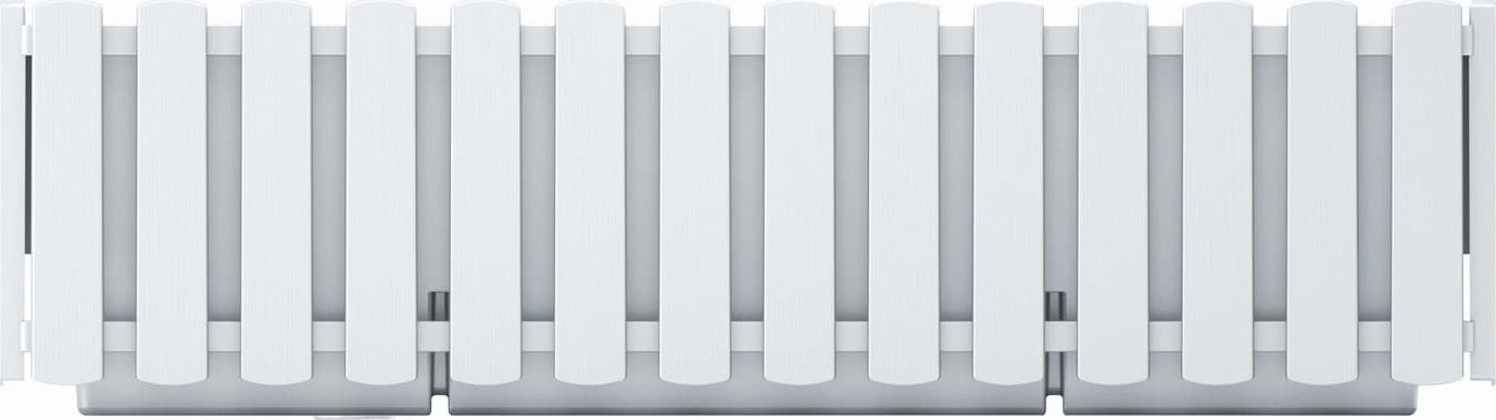 Prosperplast Skrzynka balkonowa Boardee Fencycase DDEF600 biała (DDEF600-S449)