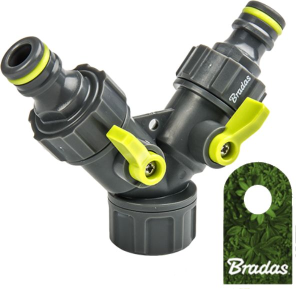 Bradas Trójnik 3/4 z 2 zaworami LIME LINE LE-02220K BRADAS 3423