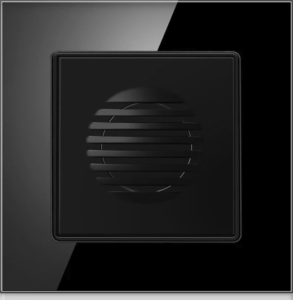 Spreest DZWONEK PRZEWODOWY DO DRZWI FURTKI SIECIOWY CZARNY 230V BIM BAM ODBIORNIK