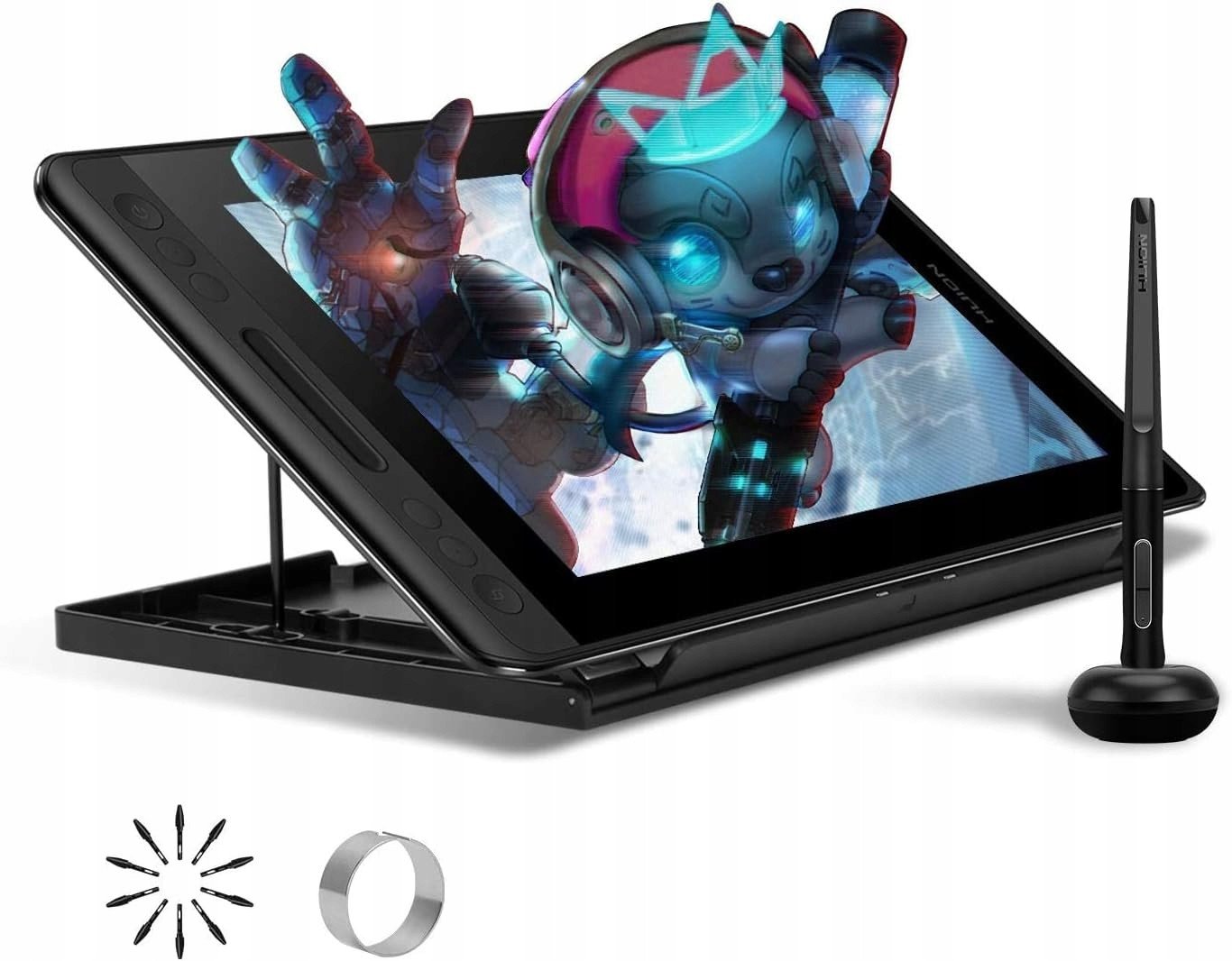 HUION Kamvas Pro 12 Tablet graficzny 11,6'' długopis z funkcją przechylania