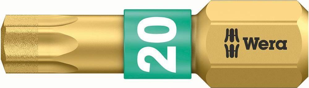 Wera Profesjonalny Bit Grot do Drewna TORX Wera 25mm T10, T15, T20, T25, T30, T40