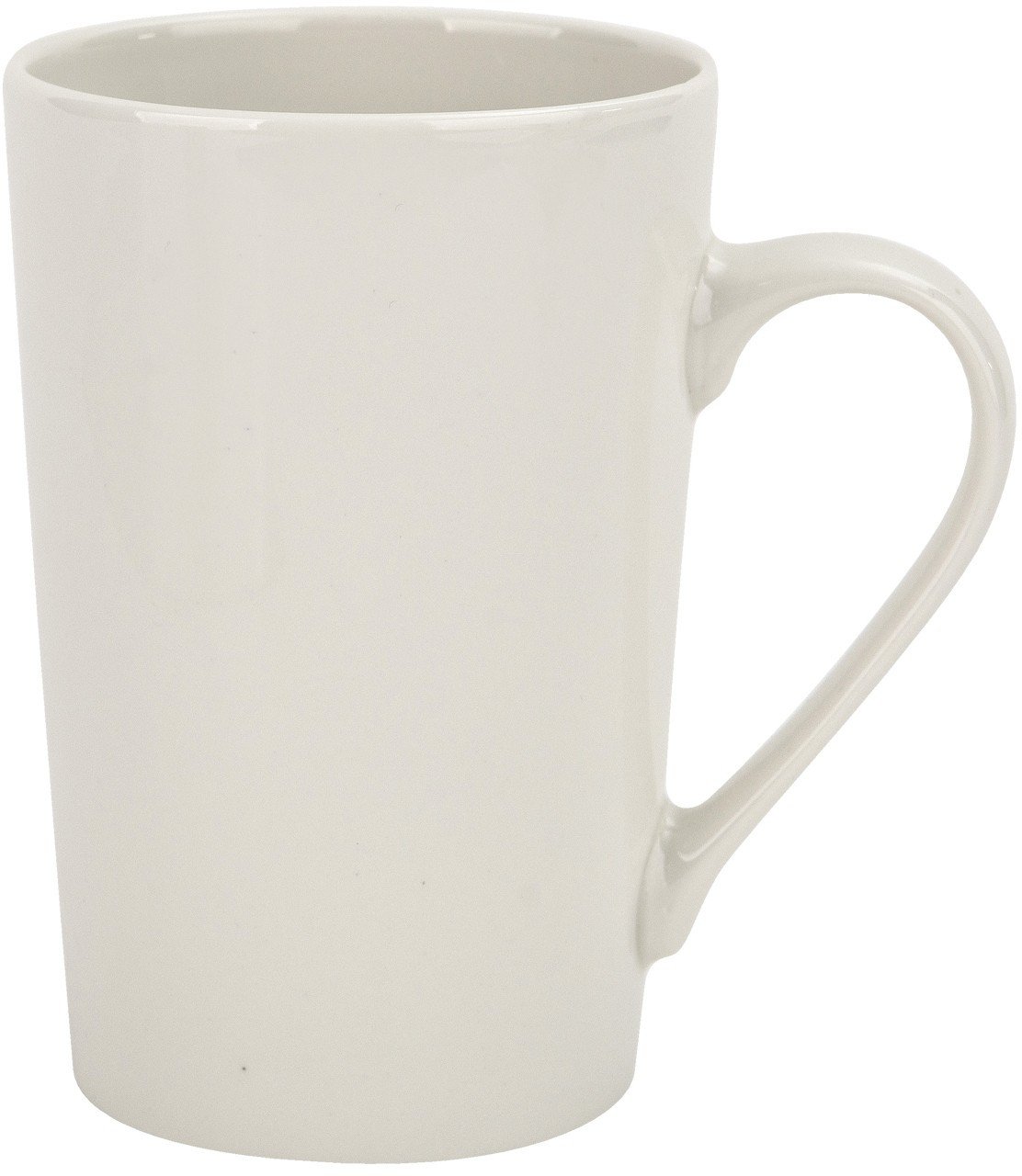 Kubek ceramiczny 400 ml prosty Lily kremowy