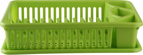 SUSZARKA DO NACZYŃ PROSTOKĄTNA FOL.43X27X9,5CM SELEDYN