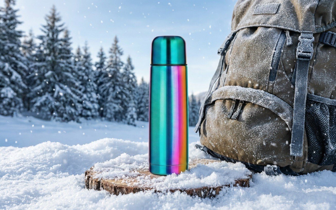 Termos nierdzewny 0,5 L Ava Rainbow