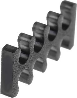 Organizer Alphacool Grzebień Czarny 4 sztuki (1013638)