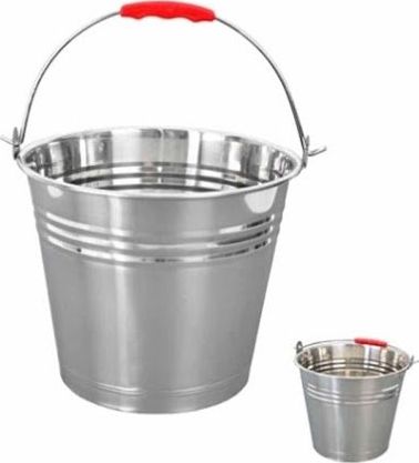 Orion Wiadro stalowe, nierdzewne 12L uniwersalny