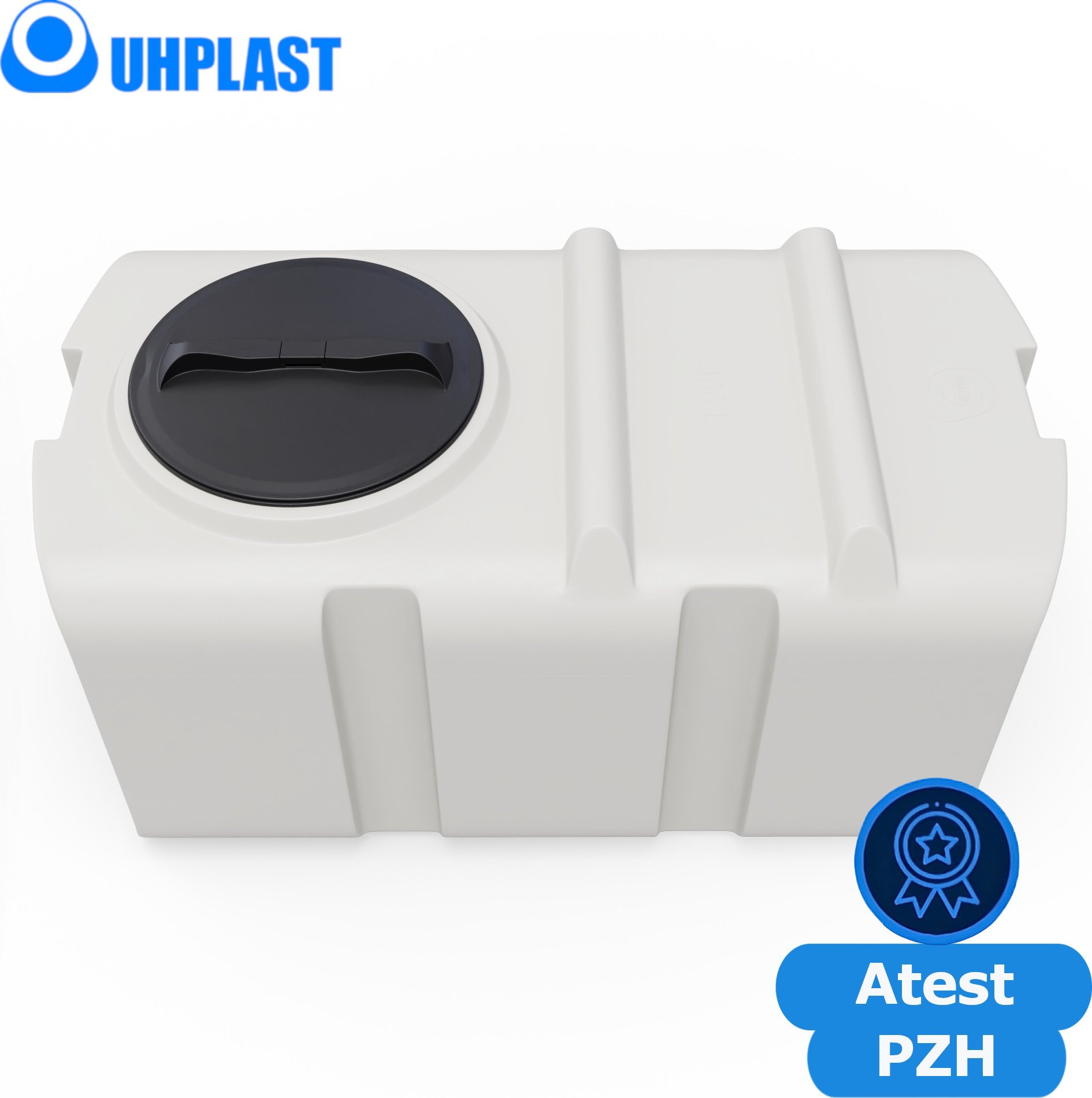 UHP Zbiornik na wodę 400l UHP KUBATON TRANSPORT SK-400E Biały