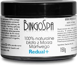 BingoSpa Maska błotna do twarzy i ciała - Redual+ 150g