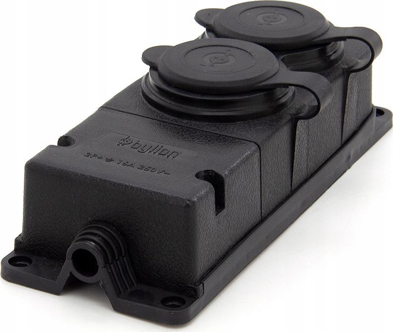 ELS Elektrotechnika ELS DWÓJNIK GUMOWY LISTWA GNIAZDO GUMOWE ROZGAŁĘŹNIK TRG-2