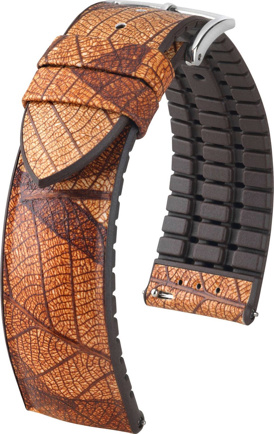 Hirsch Pasek do zegarka Animal-Free 20 mm HIRSCH Leaf 0921046010-2-20
